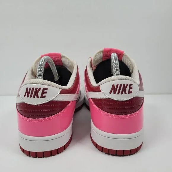 Nike Dunk Low Valentines Day Women's White Pink Red Shoes 317813-114 US Size 12 - Picture 4 of 8